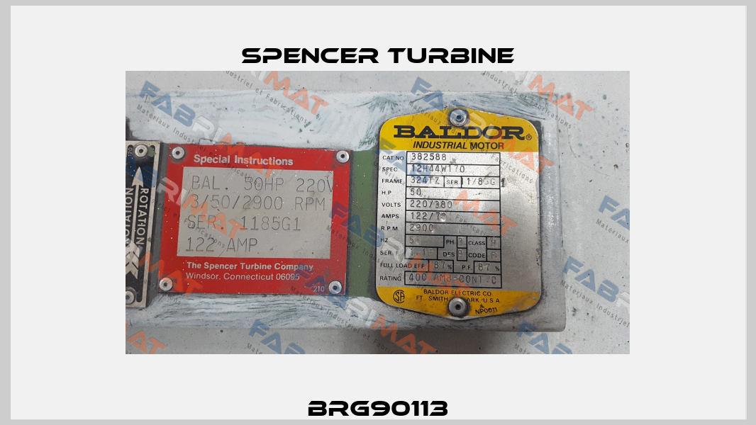 BRG90113 Spencer Turbine