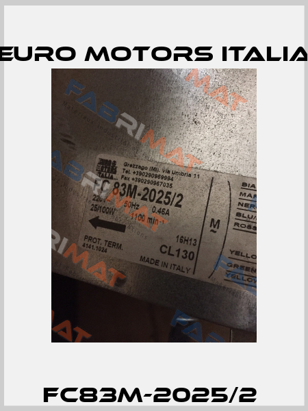FC83M-2025/2  Euro Motors Italia
