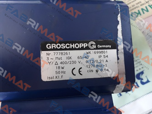 7778261  OEM  Groschopp