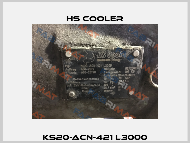 KS20-ACN-421 L3000 HS Cooler