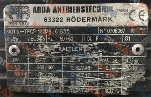 3TT13M4300022 / T3A 132M2-6 Electro Adda