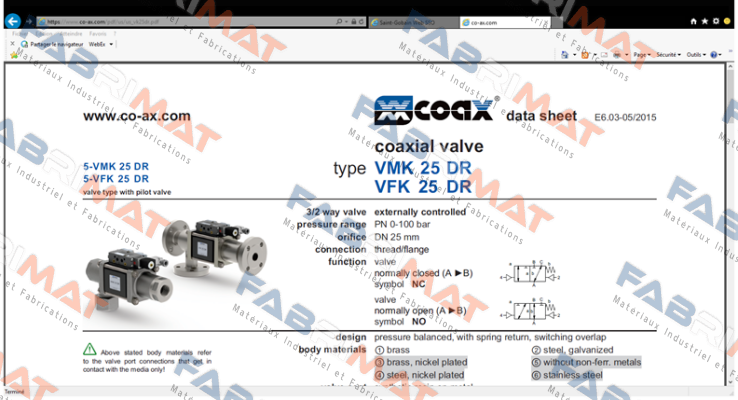 VMK 25 DR NC Coax