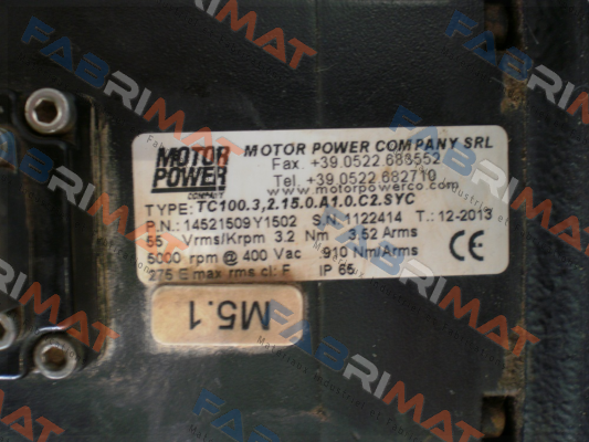 P.N. 14521509Y1502 OEM  Motor Power