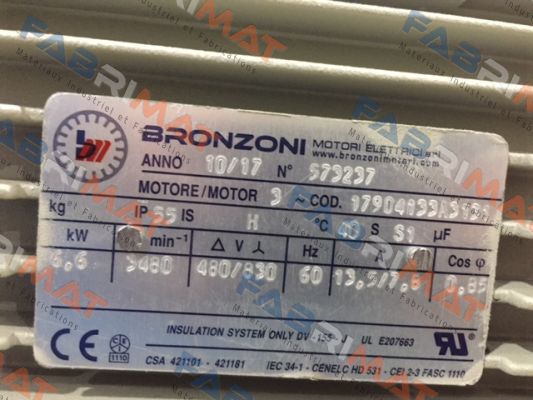 17904133A3131 oem  Bronzoni