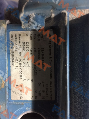 ZBA 80 B 4 B007 Demag