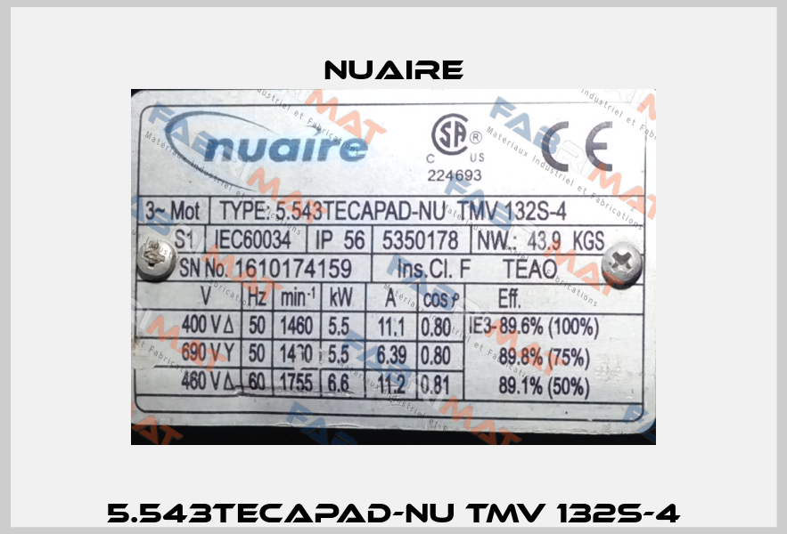 5.543TECAPAD-NU TMV 132S-4 Nuaire