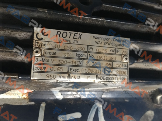 V156-330 Rotex