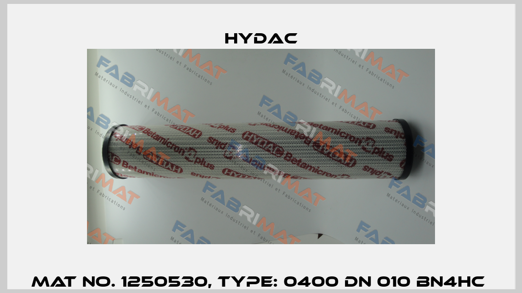 Mat No. 1250530, Type: 0400 DN 010 BN4HC  Hydac