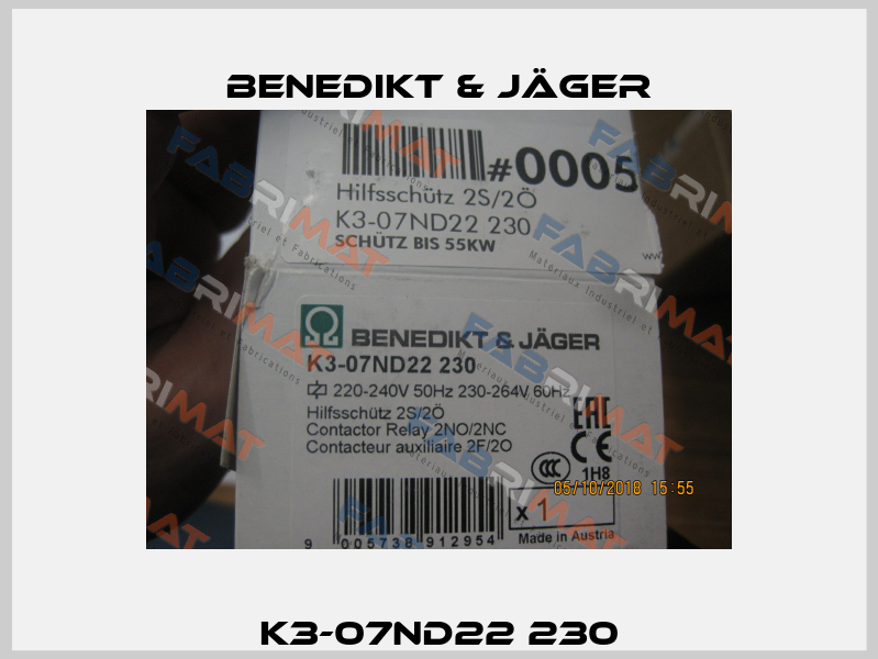 K3-07ND22 230 Benedict