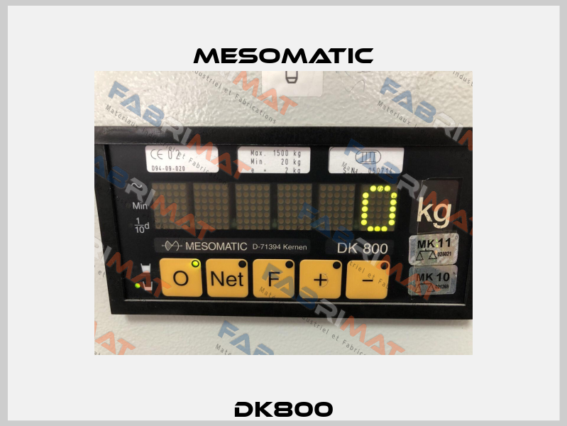 DK800 Mesomatic