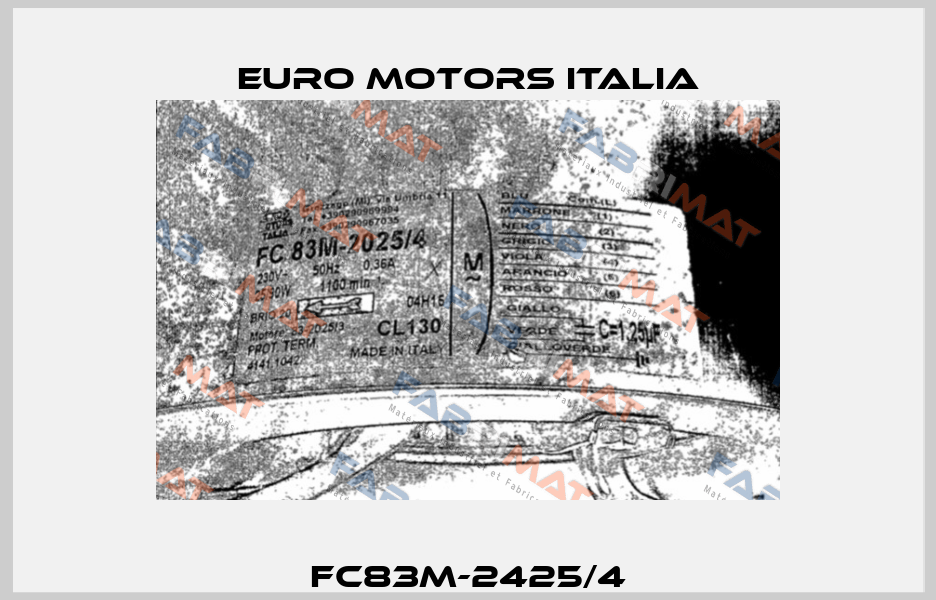 FC83M-2425/4 Euro Motors Italia