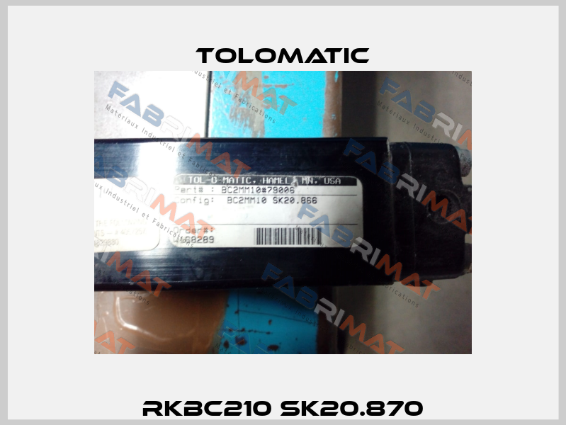 RKBC210 SK20.870 Tolomatic