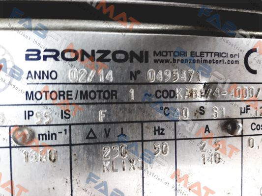 0495471 ( OEM ) Bronzoni