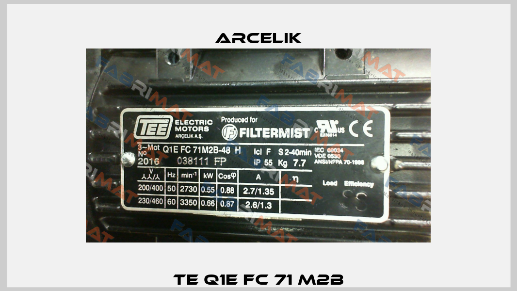 TE Q1E FC 71 M2B Arcelik
