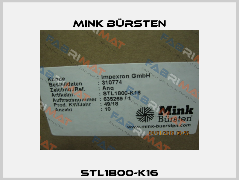 STL1800-K16 Mink Bürsten