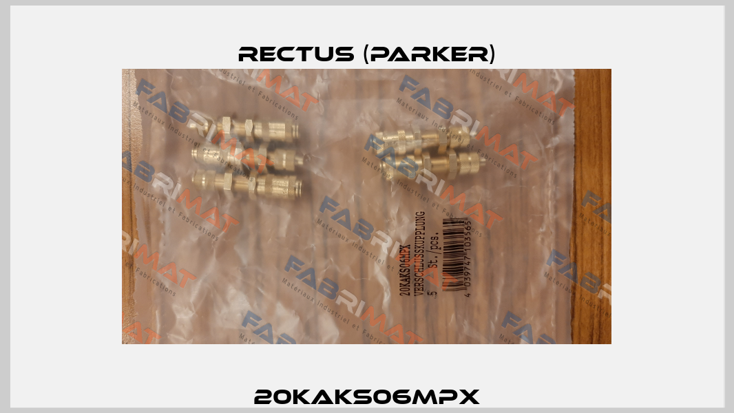 20KAKS06MPX (pack x5) Rectus (Parker)