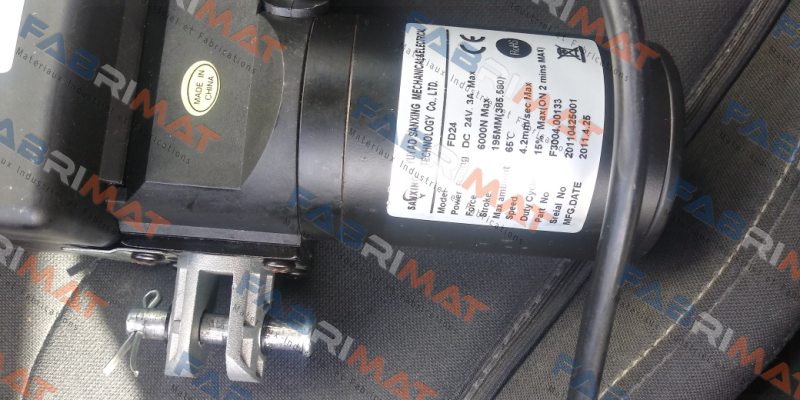 Model FD24, Part. No. F3004.00133 Sanxing