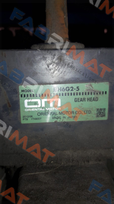 BH6G2-5 Oriental Motor