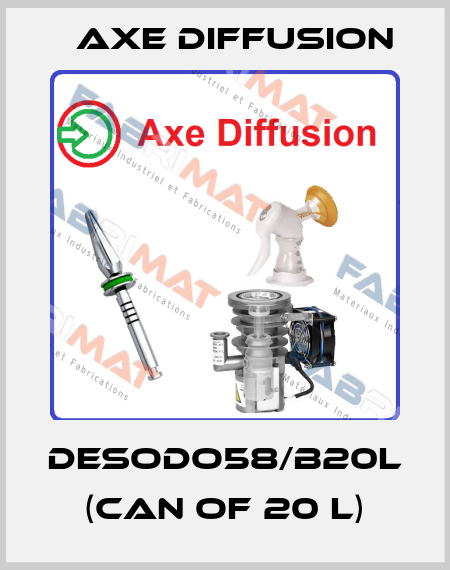 DESODO58/B20L (CAN OF 20 L) Axe Diffusion