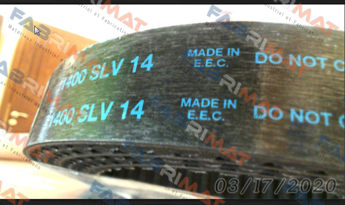 1400 SLV14 40 Timing belt (40mm) Megadyne