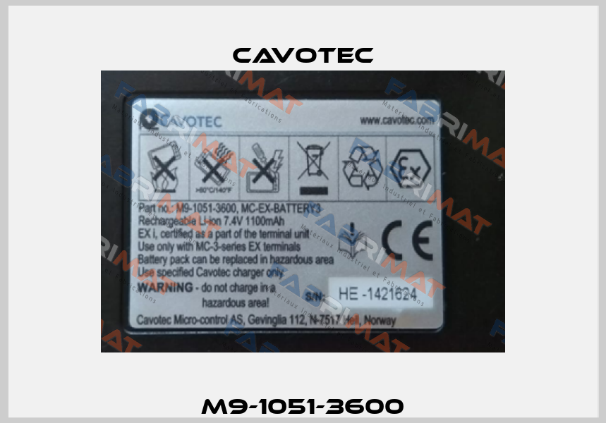 M9-1051-3600 Cavotec