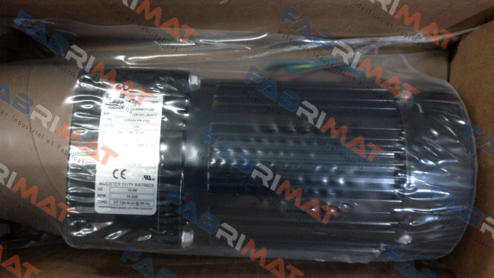 P/N: BE2262 Type: 42R6BFPP-FX2 BODINE ELECTRIC