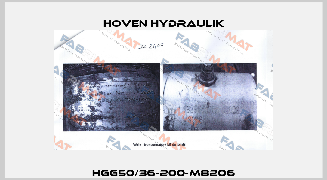 HGG50/36-200-M8206 Hoven Hydraulik