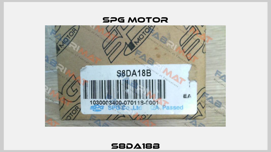 S8DA18B Spg Motor
