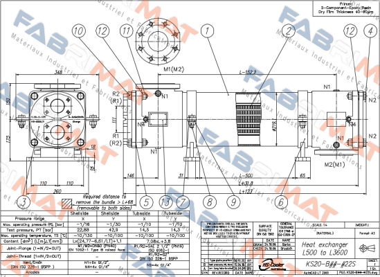 KS20-BCN-420S L1800 HS Cooler