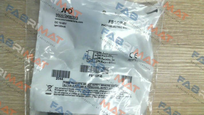 FS1/0P-E Micro Detectors / Diell (now Datasensing)