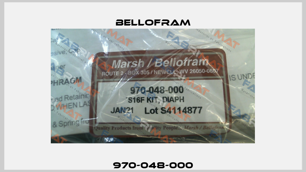 970-048-000 Bellofram