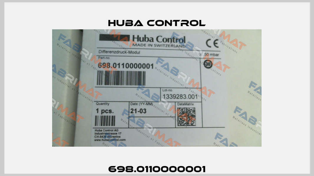 698.0110000001 Huba Control