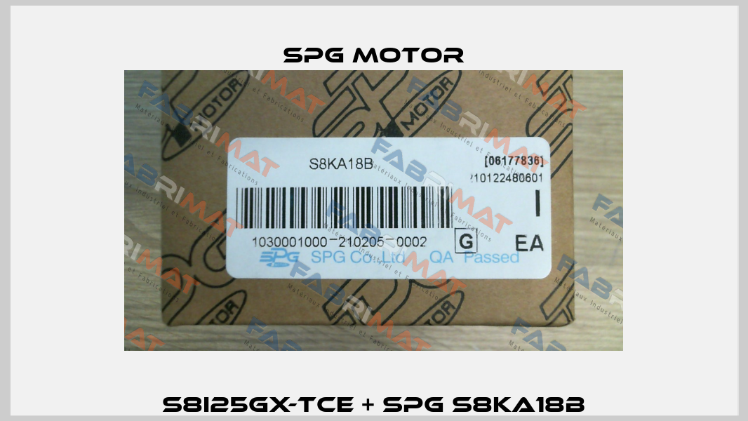 S8I25GX-TCE + SPG S8KA18B Spg Motor
