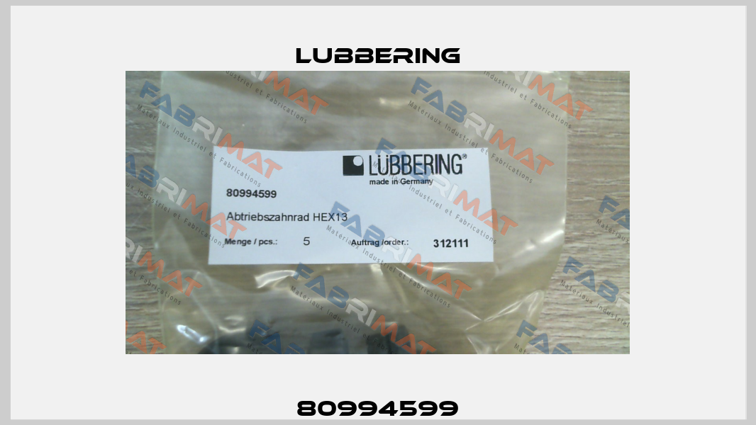 80994599 Lubbering