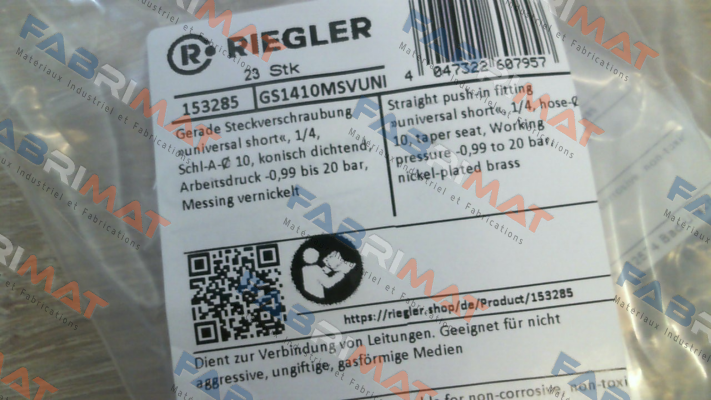 GS1410MSVUNI Riegler