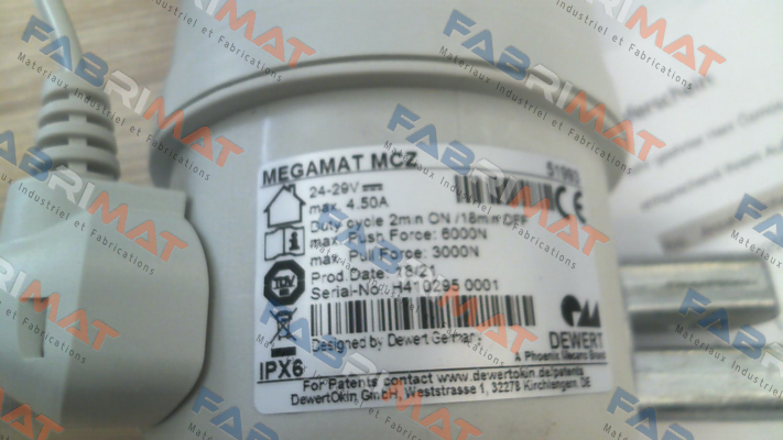 MCZ/GY/386-200/F/6.0/24 DEWERT