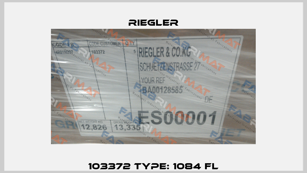 103372 Type: 1084 FL Riegler