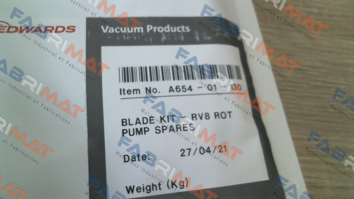 A65401130 Edwards Vacuum