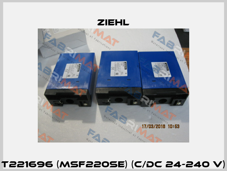 T221696 (MSF220SE) (C/DC 24-240 V) Ziehl