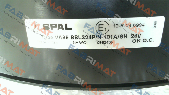 VA99-BBL324P/N-101A/SH SPAL