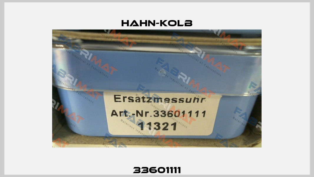 33601111 Hahn-Kolb