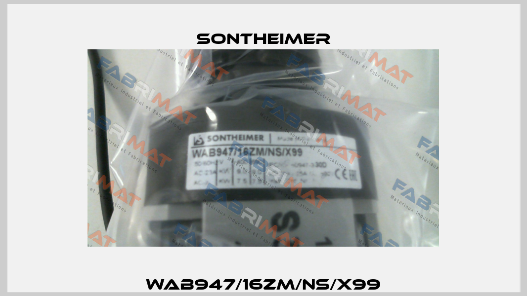 WAB947/16ZM/NS/X99 Sontheimer