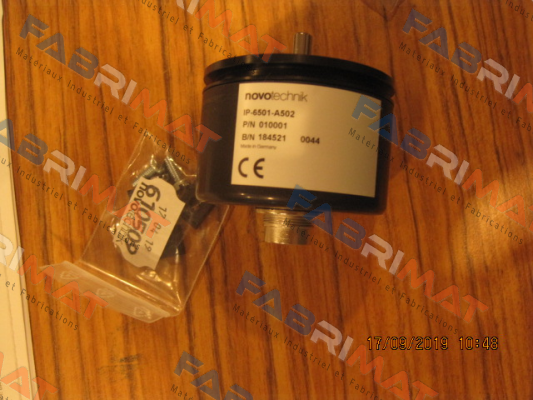 P/N: 400010001 Type: IP-6501-A502 Novotechnik