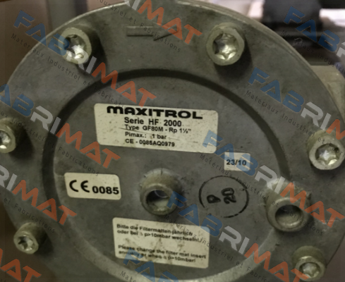 GF 80M - 1212 - B - 0M Maxitrol