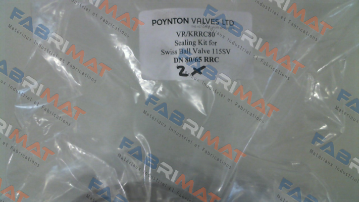 seal kit for valve 2566 DN80/65 Valtaco