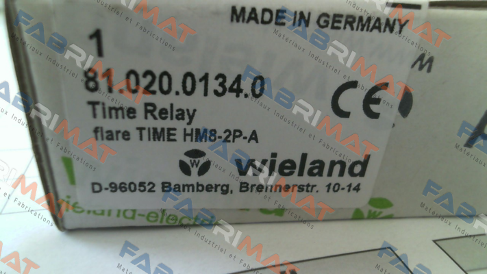 81.020.0134.0 / FLARE TIME HM8-2P-A Wieland Electric