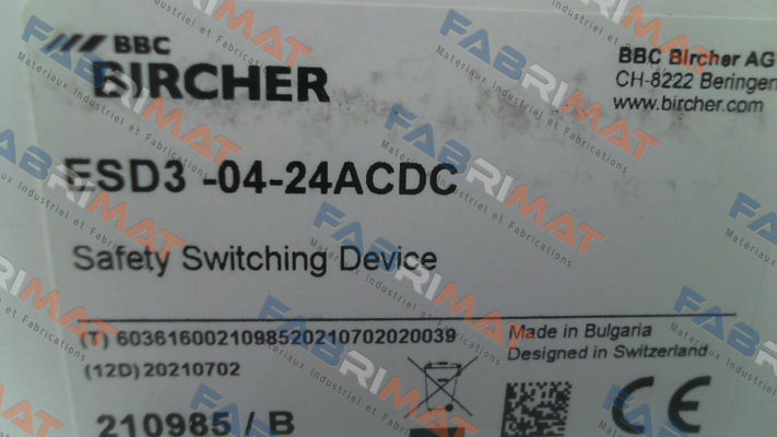 210985 / ESD3-04-24ACDC Bircher