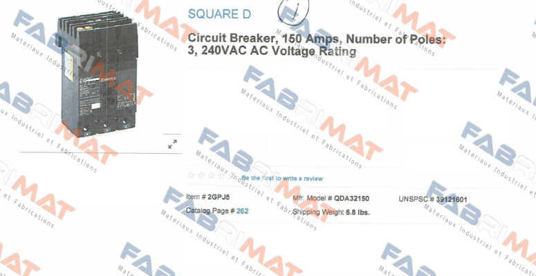 QDA32150  Square D (Schneider Electric)