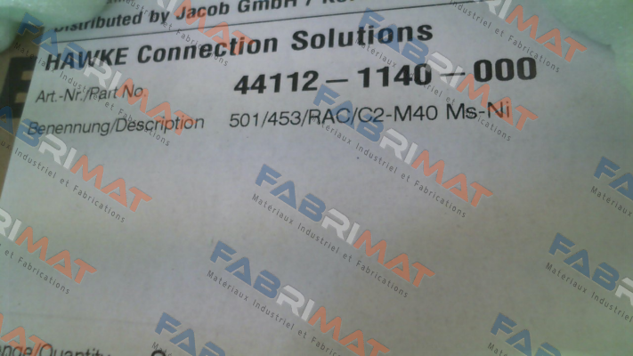 501/453/RAC/C2/M40/NP Hawke
