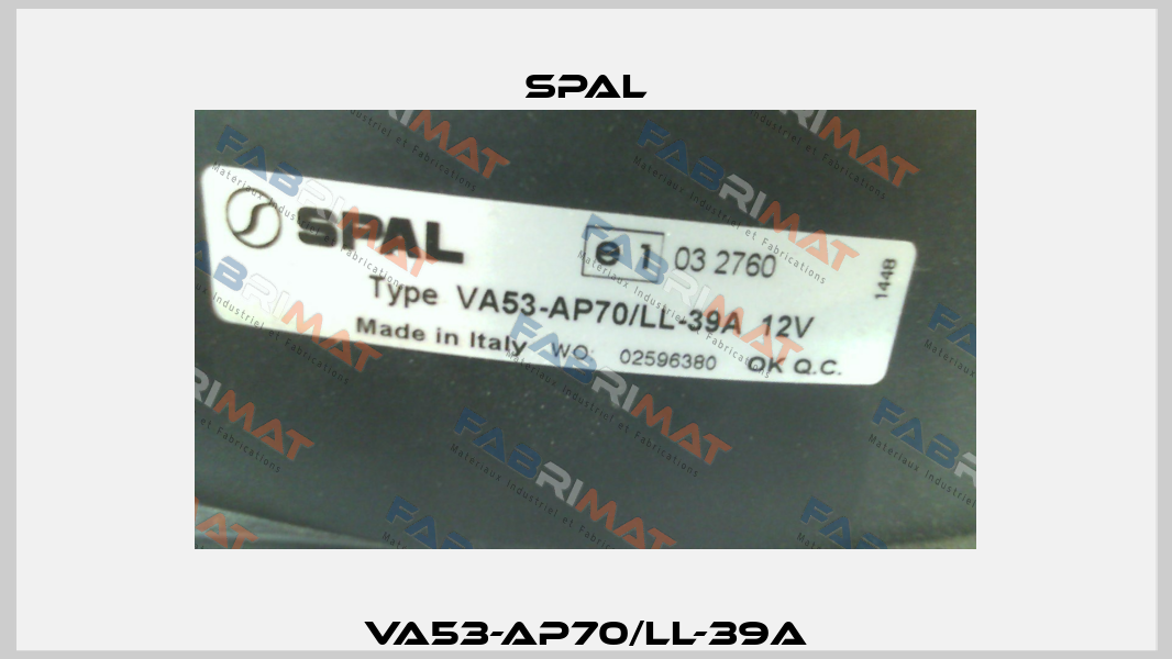 VA53-AP70/LL-39A SPAL